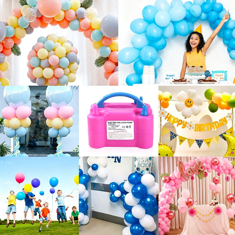 🎈 50% RABATT! ⚡ Elektrische Ballonpumpe mit Doppeldüse – Schnelles Aufblasen, vielseitig & kompakt – Ideal für Partys, Dekoration & Veranstaltungen 🎉