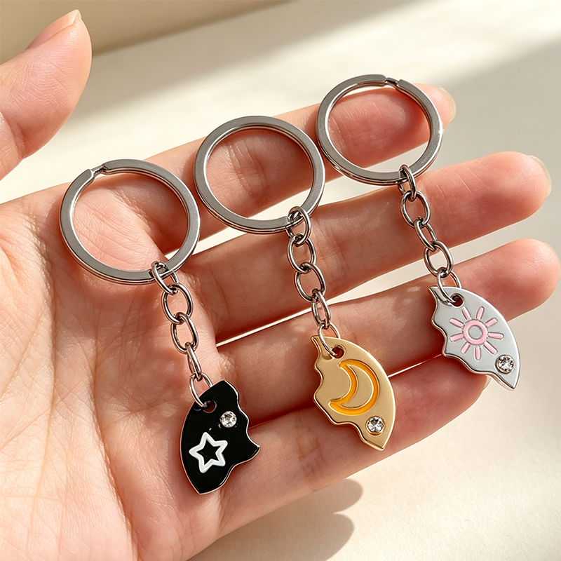 💝 LIMITIERTES ANGEBOT – Heute 50 % sparen! 💝 3-teiliges Freundschafts-Schlüsselanhänger-Set