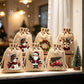 🎄 NUR FÜR KURZE ZEIT 50 % RABATT! 🎁 Weihnachts-Geschenksäckchen mit Kordelzug – Festliche Weihnachtsmann- & Rentier-Motive, Doppelter Kordelzug & Strapazierfähiger Stoff – Weihnachtsfreude in jedem Geschenk ✨