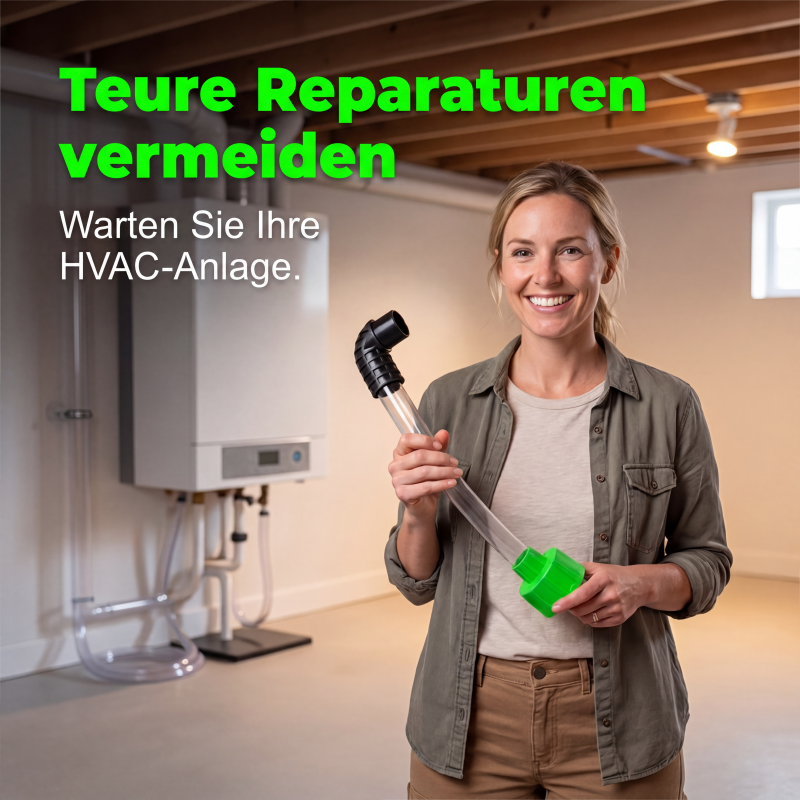 🔧JETZT 50 % RABATT! 🛠️ Kondensatablauf-Reiniger – Starke Saugkraft und flexible Düse zur Reinigung von Klimaanlagenrohren