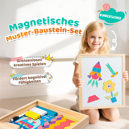 🧩 Solange der Vorrat reicht – 49 % Rabatt! 🎉 Magnetisches Puzzlespiel aus Holz mit Motiven – Fördert Konzentration, Feinmotorik & Kreativität – Perfekt für Kinder & Erwachsene – Kompakt & magnetisch – ideal für Reisen & ruhige Stunden zu Hause ✨