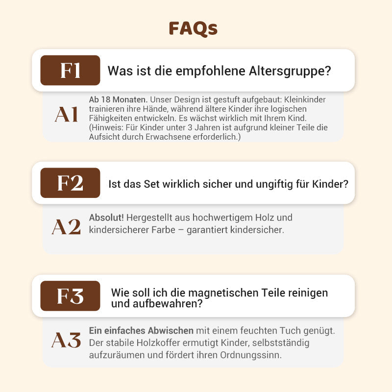 🧩 Solange der Vorrat reicht – 49 % Rabatt! 🎉 Magnetisches Puzzlespiel aus Holz mit Motiven – Fördert Konzentration, Feinmotorik & Kreativität – Perfekt für Kinder & Erwachsene – Kompakt & magnetisch – ideal für Reisen & ruhige Stunden zu Hause ✨
