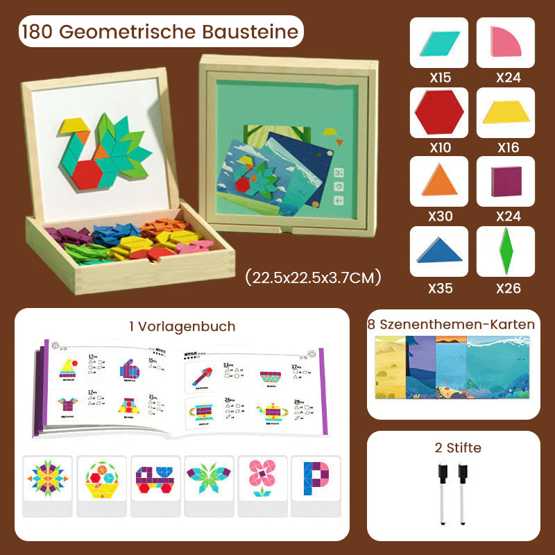🧩 Solange der Vorrat reicht – 49 % Rabatt! 🎉 Magnetisches Puzzlespiel aus Holz mit Motiven – Fördert Konzentration, Feinmotorik & Kreativität – Perfekt für Kinder & Erwachsene – Kompakt & magnetisch – ideal für Reisen & ruhige Stunden zu Hause ✨