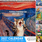 🐱 50% RABATT! 🗓️ Katzen-Meme-Kalender 2027 – Täglicher Humor & Wanddeko ✨
