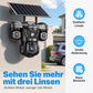 📹50% RABATT! ☀️ Triple-Lens Solar-WLAN-Kamera – Rundumsicht & Nachtsicht ✨