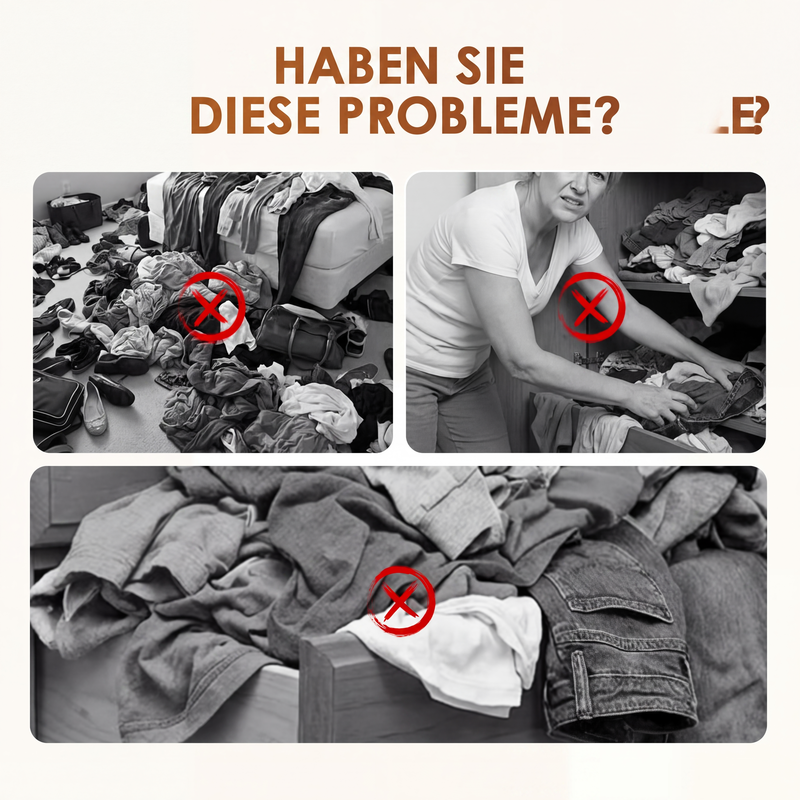 📢📢50% RABATT NU!! ⏰Stapelbarer Kleiderschrank-Organizer mit Schublade