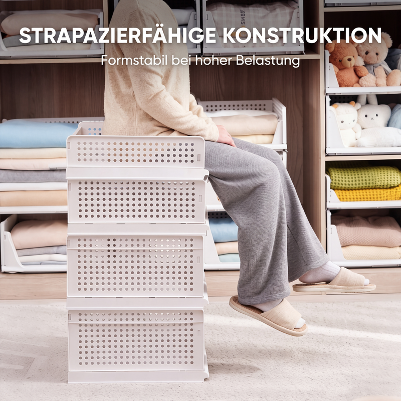 📢📢50% RABATT NU!! ⏰Stapelbarer Kleiderschrank-Organizer mit Schublade