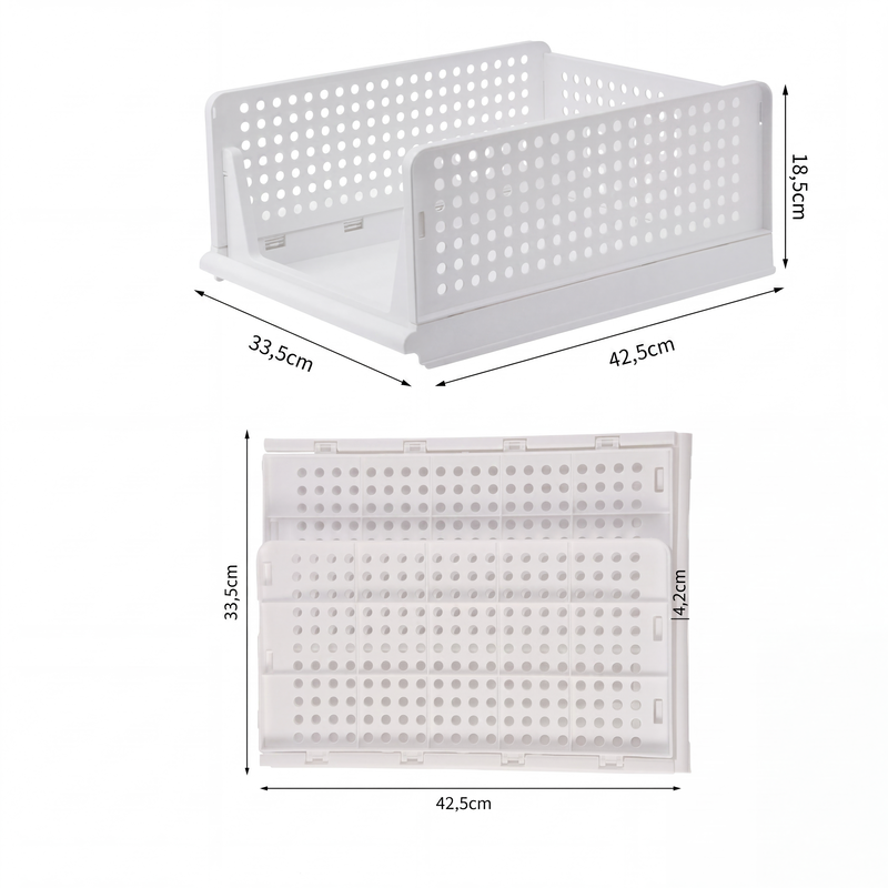📢📢50% RABATT NU!! ⏰Stapelbarer Kleiderschrank-Organizer mit Schublade
