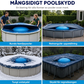 🏊 50% RABATT! ❄️ Aufblasbare Pool-Winterabdeckung – Rund, langlebig & wetterfest ✨