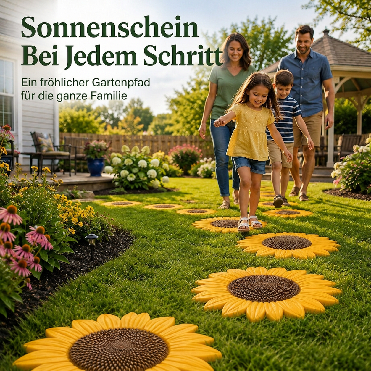 🌻 JETZT 50% RABATT! 🎨 Wiederverwendbare Gartengussform – Kreative Designs, langlebig & einfach zu verwenden – Gestalten Sie mühelos einzigartige Gartendekorationen ✨