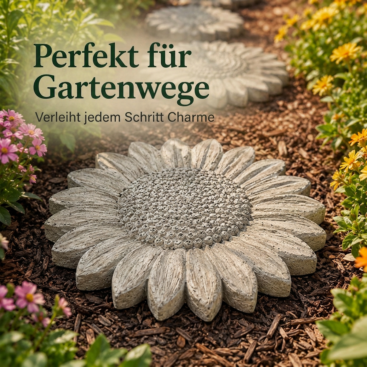 🌻 JETZT 50% RABATT! 🎨 Wiederverwendbare Gartengussform – Kreative Designs, langlebig & einfach zu verwenden – Gestalten Sie mühelos einzigartige Gartendekorationen ✨