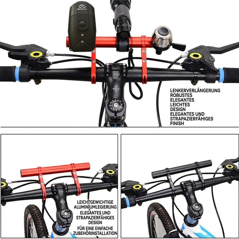 📢📢Multifunktionale Fahrrad-Lenkerverlängerung für Zubehör