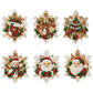 🔥🎁 2+1 GRATIS!!🥳🎄 DIY Diamantmalerei Weihnachtsanhänger‑Set (6 Stück) – Basteldeko zum Aufhängen am Weihnachtsbaum ✨