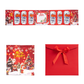 🎄 50% RABATT! ✨ Festlicher Geldgeschenk-Kartenhalter – Mehrere Fächer, Grußkartenbereich & Umschlag mit Schleife – Stilvolles Geldgeschenk zu Weihnachten 💌
