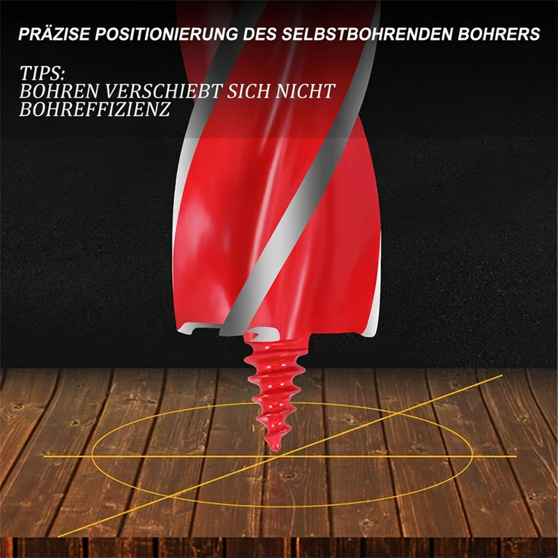 🔧 50% RABATT! ⚡ 8‑teiliges Spiralbohrer‑Set – 4 Schneiden für die Holzbearbeitung ✨