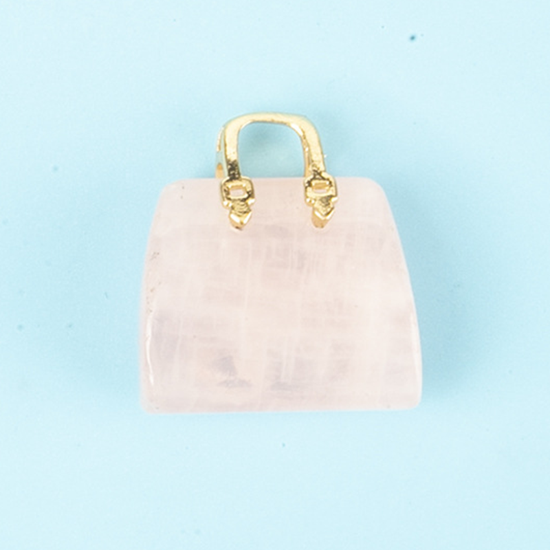 🔮 50% RABATT⏰Miniatur Elegante Stein-Handtasche Ornament 👜✨