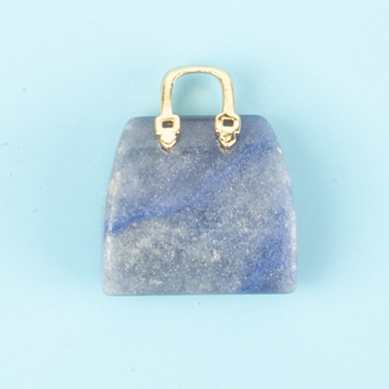 🔮 50% RABATT⏰Miniatur Elegante Stein-Handtasche Ornament 👜✨