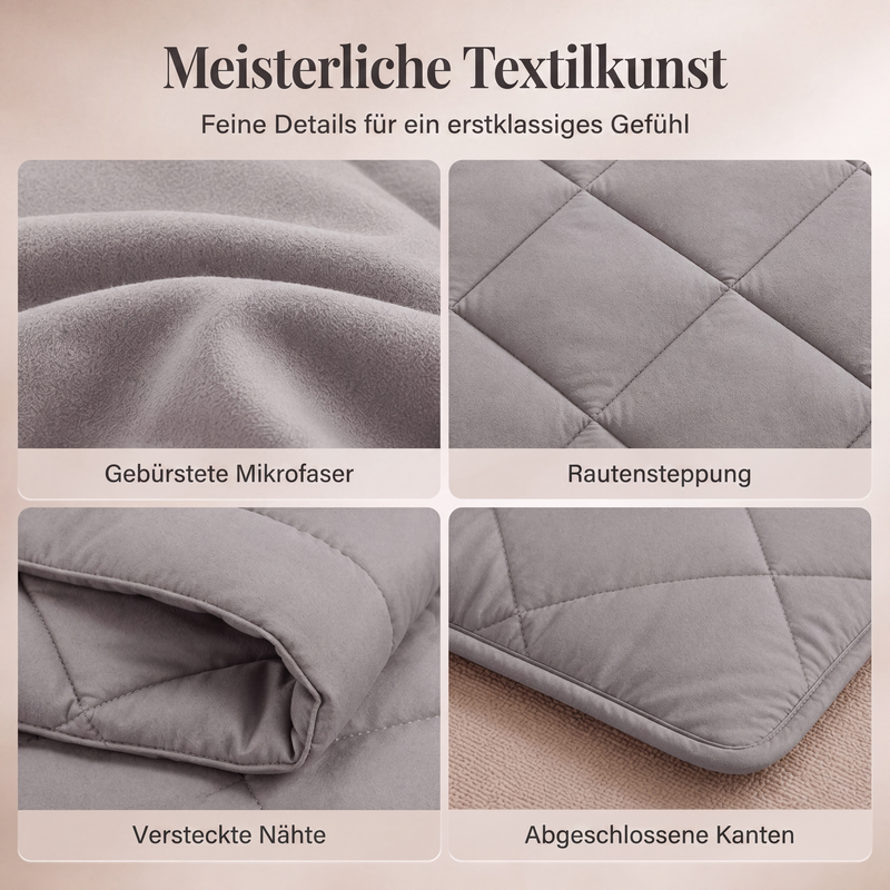 🛏️ LIMITIERTES ANGEBOT 50% RABATT! ✨ 3-teiliges Steppdecken-Set – Weich, Atmungsaktiv, Ganzjährig 🧶
