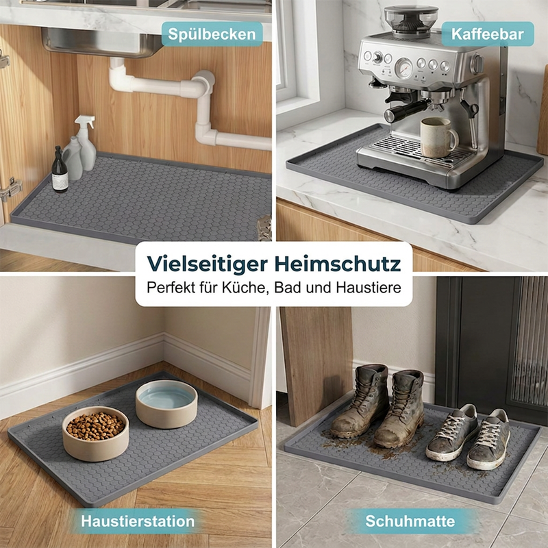 📢📢 JETZT 50 % RABATT!! ⏰Multifunktionale Silikonmatte für unter das Waschbecken