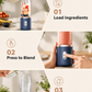 🍓 50 % Rabatt ! Tragbarer Entsafterbecher – Perfekte Shakes auf Knopfdruck! 🍹 Kraftvoller 6-Klingen-Motor, kompakt für unterwegs, leicht zu reinigen ✨