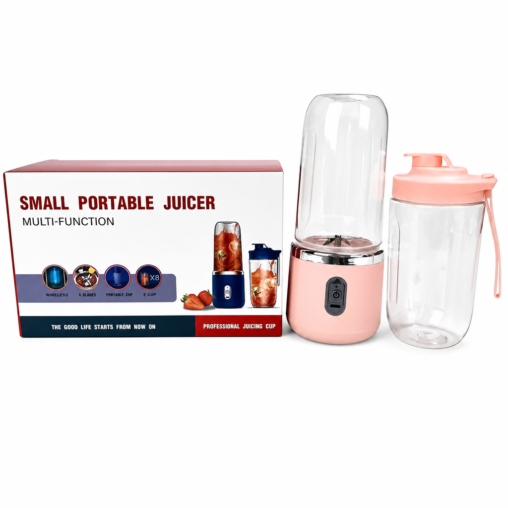 🍓 50 % Rabatt ! Tragbarer Entsafterbecher – Perfekte Shakes auf Knopfdruck! 🍹 Kraftvoller 6-Klingen-Motor, kompakt für unterwegs, leicht zu reinigen ✨