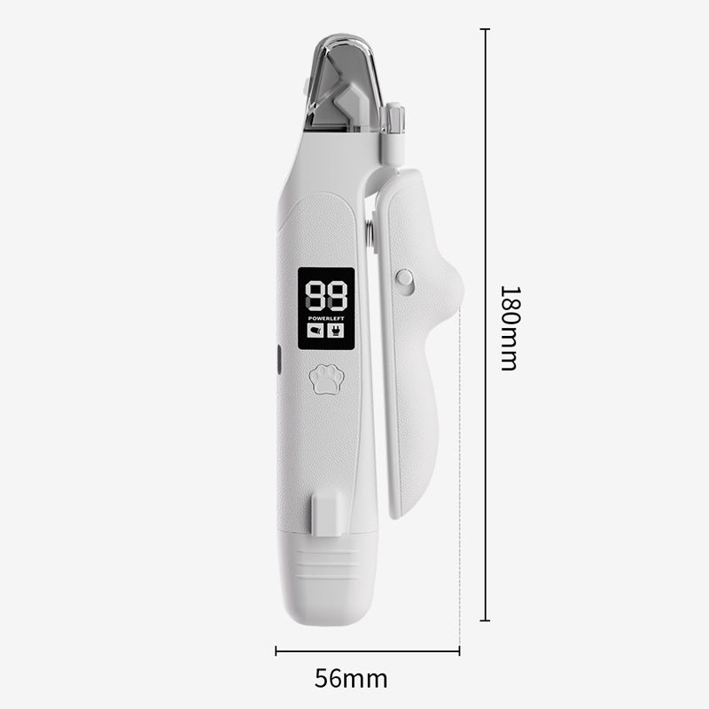 2-in-1 LED-Krallenschneider und Krallenschleifer für Haustiere