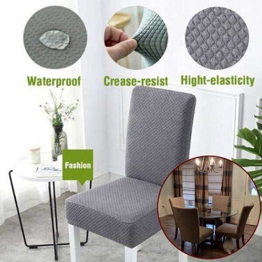 🪑 Verdickte elastische Stuhlhussen – universal passend für Essen, Hotel & Zuhause