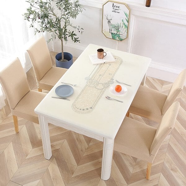🪑 Verdickte elastische Stuhlhussen – universal passend für Essen, Hotel & Zuhause