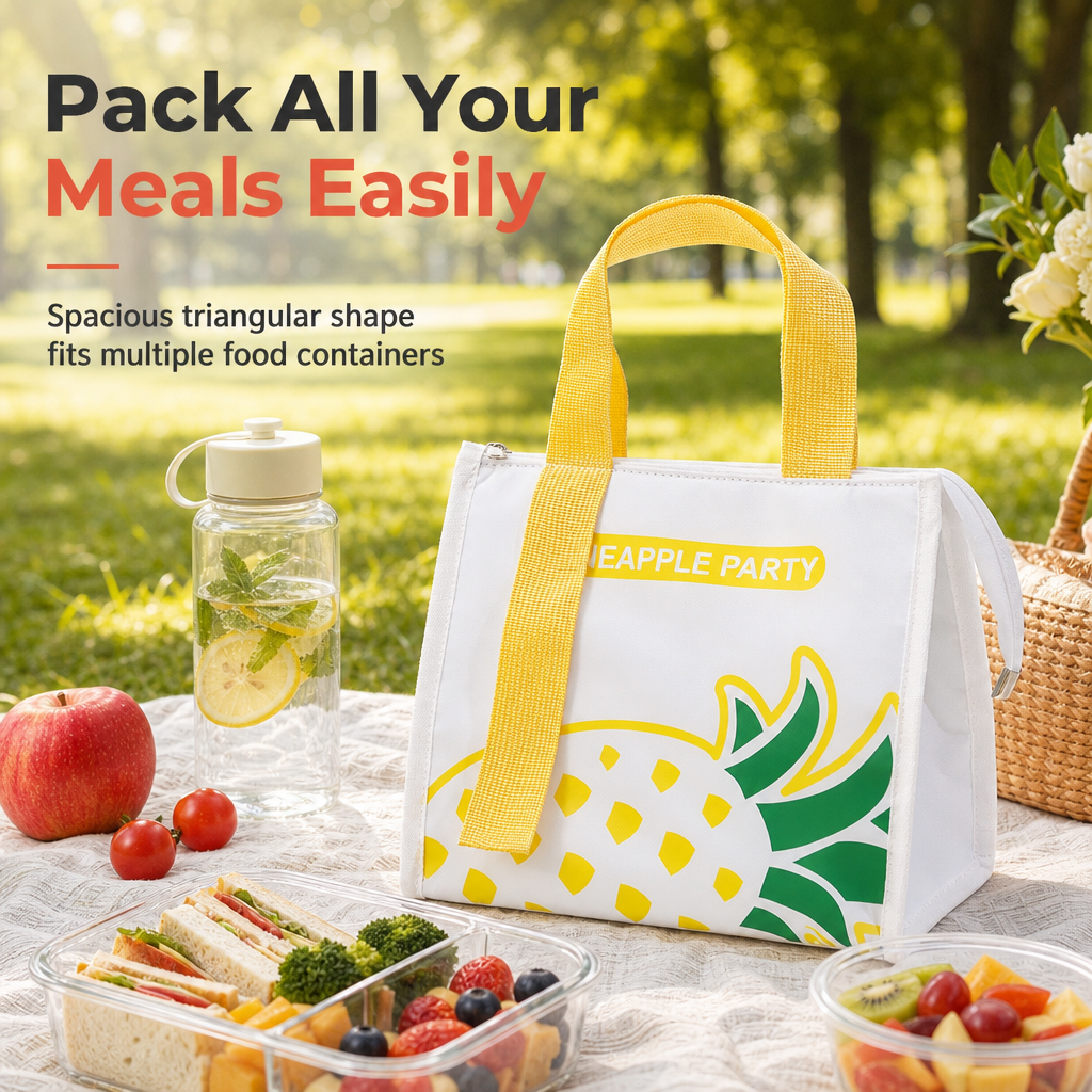 🥗 Mahlzeiten den ganzen Tag frisch halten! Isolierte verdickte Lunchtasche