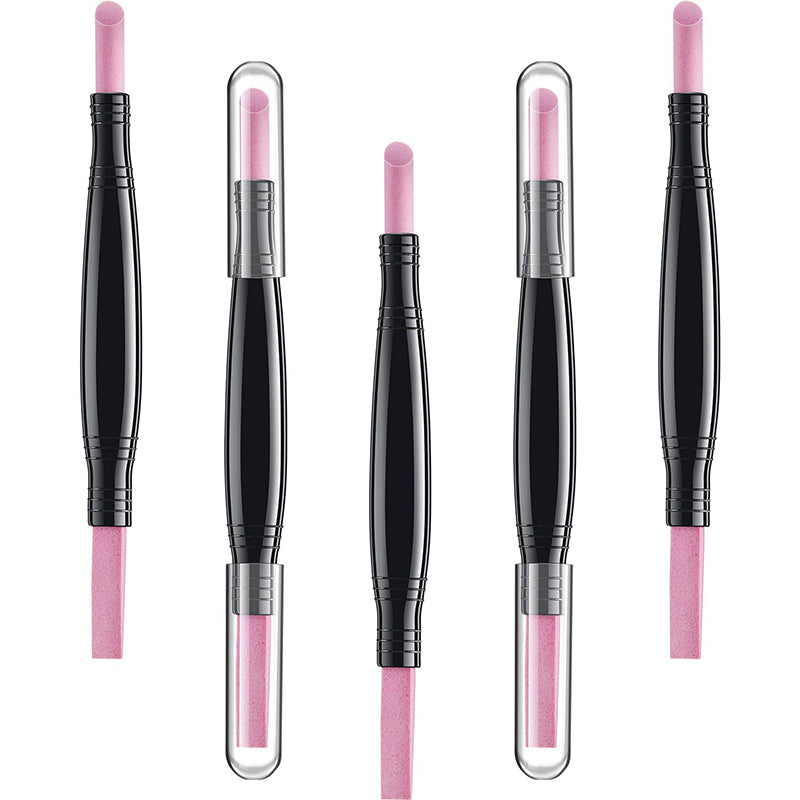 💅 Neu & 2-in-1! 💎 Doppelköpfiger Quarz-Nagelfeilen-Polierstift – Feile, Glätten & Polieren in einem – Feine Quarzspitzen, ergonomischer Stiftgriff – Ideal für Natur- & Gelnägel, Cuticula-Pflege & tägliches Maniküre-Setup ✨