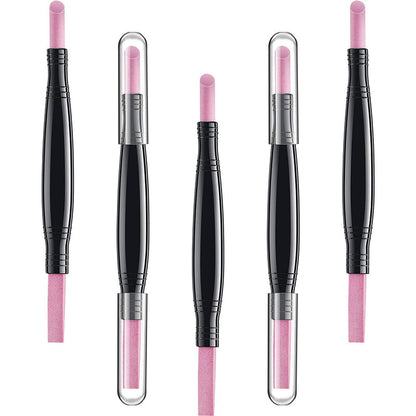 💅 Neu & 2-in-1! 💎 Doppelköpfiger Quarz-Nagelfeilen-Polierstift – Feile, Glätten & Polieren in einem – Feine Quarzspitzen, ergonomischer Stiftgriff – Ideal für Natur- & Gelnägel, Cuticula-Pflege & tägliches Maniküre-Setup ✨