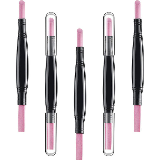 💅 Neu & 2-in-1! 💎 Doppelköpfiger Quarz-Nagelfeilen-Polierstift – Feile, Glätten & Polieren in einem – Feine Quarzspitzen, ergonomischer Stiftgriff – Ideal für Natur- & Gelnägel, Cuticula-Pflege & tägliches Maniküre-Setup ✨