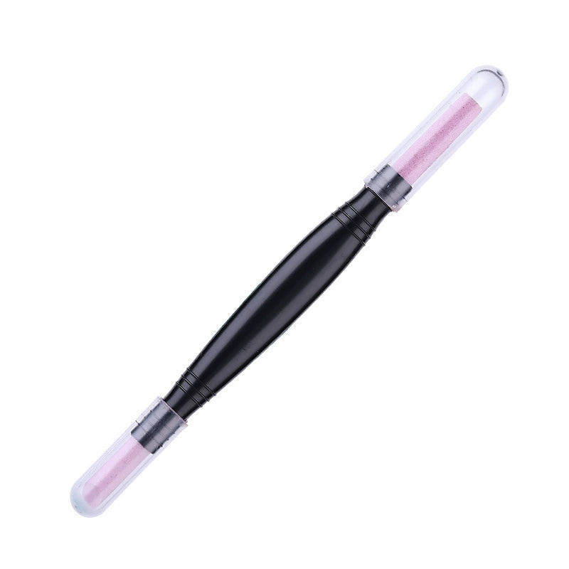 💅 Neu & 2-in-1! 💎 Doppelköpfiger Quarz-Nagelfeilen-Polierstift – Feile, Glätten & Polieren in einem – Feine Quarzspitzen, ergonomischer Stiftgriff – Ideal für Natur- & Gelnägel, Cuticula-Pflege & tägliches Maniküre-Setup ✨