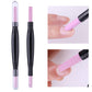 💅 Neu & 2-in-1! 💎 Doppelköpfiger Quarz-Nagelfeilen-Polierstift – Feile, Glätten & Polieren in einem – Feine Quarzspitzen, ergonomischer Stiftgriff – Ideal für Natur- & Gelnägel, Cuticula-Pflege & tägliches Maniküre-Setup ✨