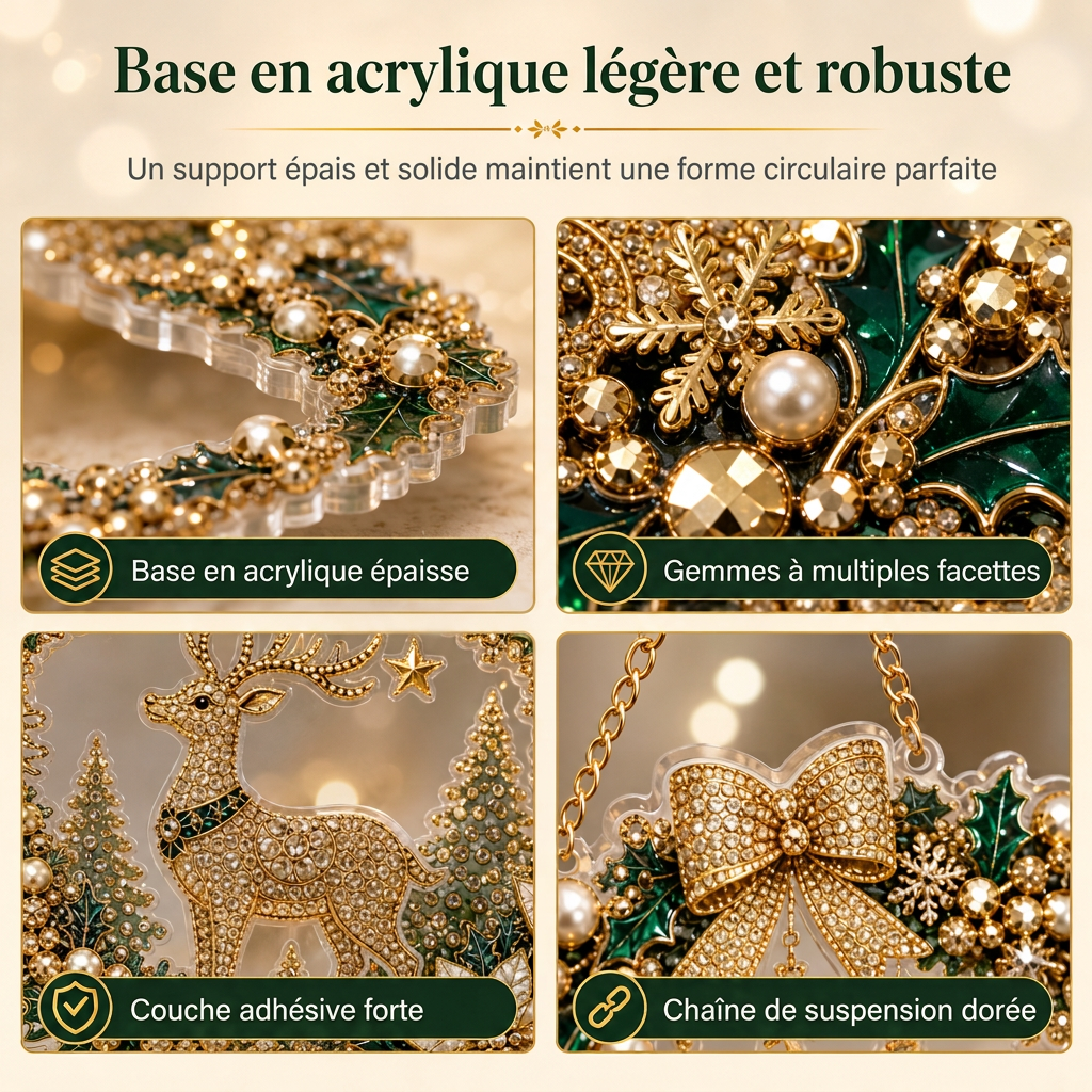🎄 FLASH-AKTION – 50 % RABATT ✨ DIY-Weihnachts-Diamond-Art-Set – kreative Weihnachtsdekoration für ein festliches Zuhause 🎁