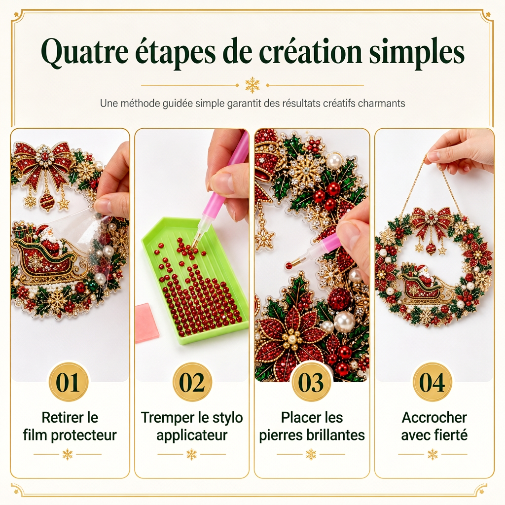 🎄 FLASH-AKTION – 50 % RABATT ✨ DIY-Weihnachts-Diamond-Art-Set – kreative Weihnachtsdekoration für ein festliches Zuhause 🎁