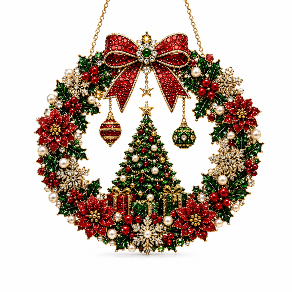 🎄 FLASH-AKTION – 50 % RABATT ✨ DIY-Weihnachts-Diamond-Art-Set – kreative Weihnachtsdekoration für ein festliches Zuhause 🎁