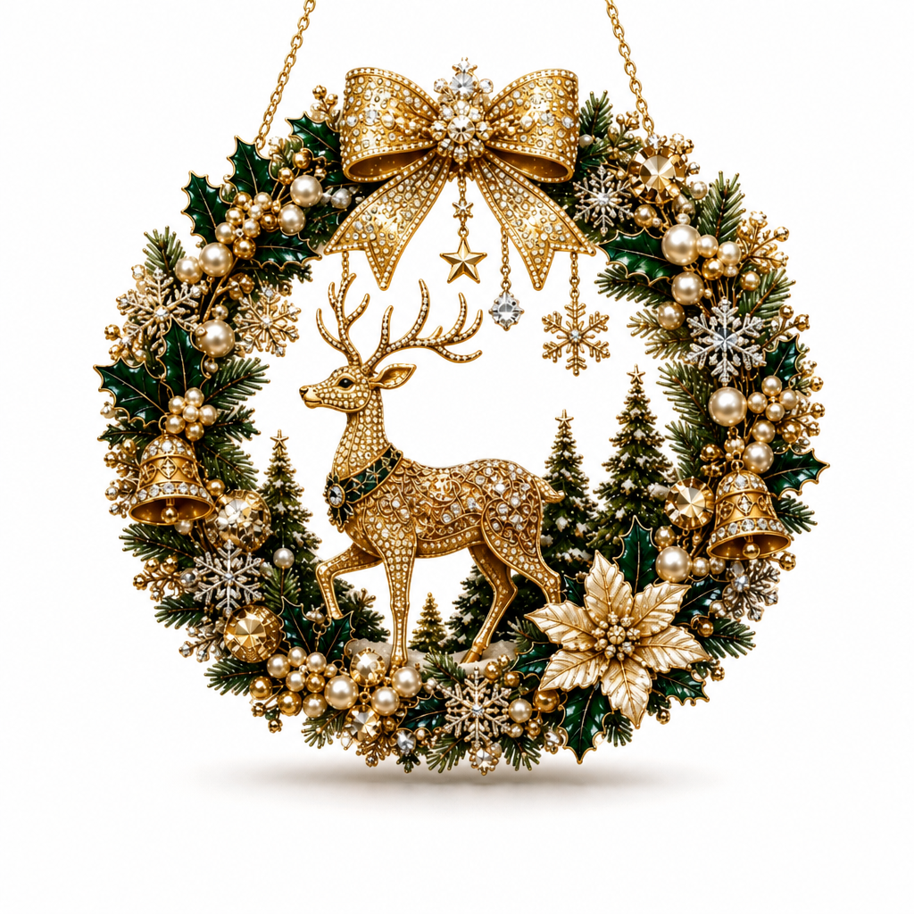 🎄 FLASH-AKTION – 50 % RABATT ✨ DIY-Weihnachts-Diamond-Art-Set – kreative Weihnachtsdekoration für ein festliches Zuhause 🎁