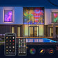 💡 NEU! 🪟 Wasserdichte LED‑Vorhang‑Lichter – 3×3 m, 300 LEDs, 8 Modi & Fernbedienung – IP44/IP65 wasserdicht – Für Fenster, Balkon, Hochzeit & Weihnachten – Atmosphärisches Licht indoor wie outdoor ✨