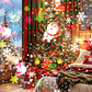 🎄 50% RABATT ✨ Rotierender LED-Weihnachtsprojektor, festliche Lichtmuster für Wand & Decke 🔄