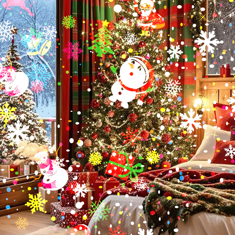 ⏳Zeitlich begrenztes Angebot⏳ Rotierender LED-Weihnachtsprojektor
