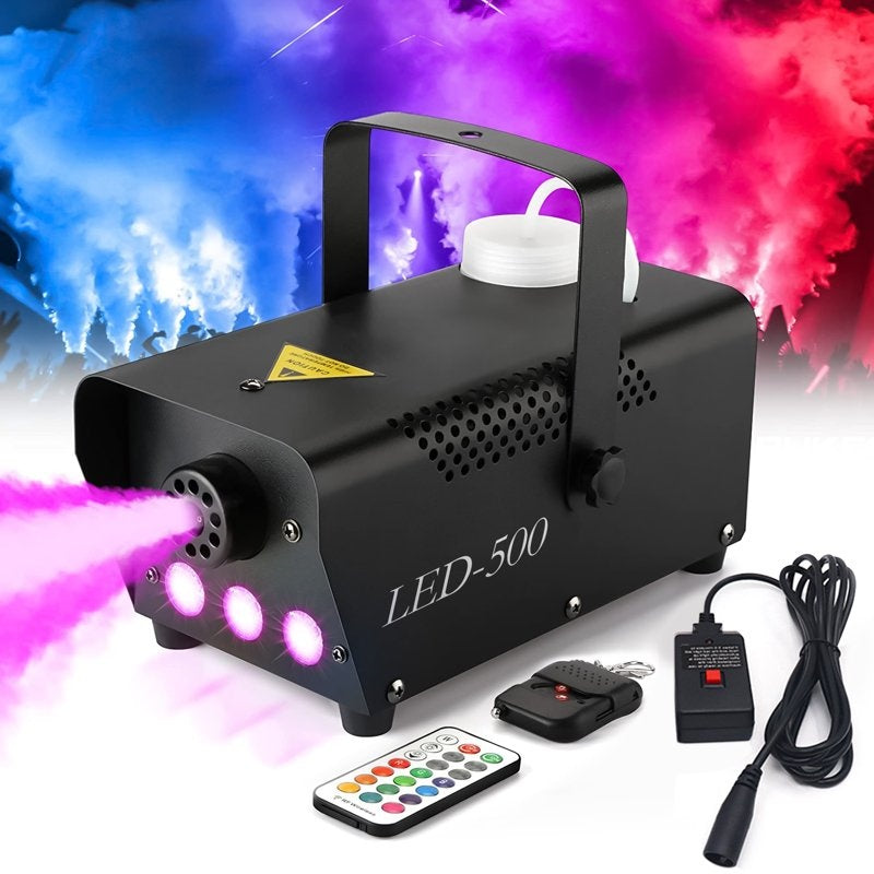 🌫️ NEU! 💡 Tragbare Nebelmaschine mit LED‑Leuchten & Fernbedienung – Kompakt, mobil & stimmungsvoll – RGB‑Licht trifft dichten Nebel – Per Knopfdruck für Party, Bühne, Halloween & Foto‑Set – Ohne Kabelchaos, schnell aufgeheizt 🎉