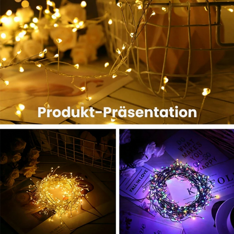 📢📢50% RABATT !!⏰Weihnachts-Fensterdeko-Lichter