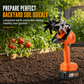 🌱 NEU! 🔋 Kabellose Mini‑Gartenfräse mit 21‑V‑Lithium‑Akku – Handlicher Bodenlockerer & Unkrautentferner – Drahtlos throughs Beet, 235 U/min, Manganstahl‑Zinken – Für Hochbeet, Gemüsegarten & Blumenrabatten ohne Kabelchaos 🪴