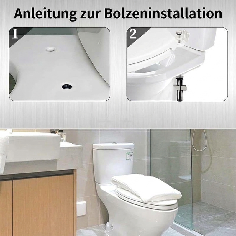 📢📢50% RABATT !!⏰Hochleistungs-Sitzbankschraubensatz für Toilettensitze