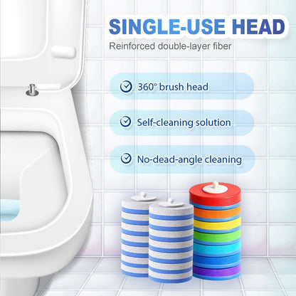🧽 NEU! 🚽 Einweg‑Toilettenbürsten‑System mit Halterung – Hygienisch, praktisch & sauber – Kein Kontakt mit Schmutz, keine Bakterien – Einfach ausspülen & wegwerfen – Für eine frische Toilette ohne Ekel ✨