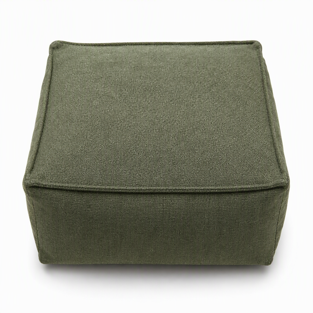📢📢50 % RABATT!! ⏰Hockerbezug mit Aufbewahrungsfunktion: Mit Kleidung befüllbar, bis 100 kg belastbar, mit breitem Reißverschluss, waschbar, 45 x 45 x 23 cm