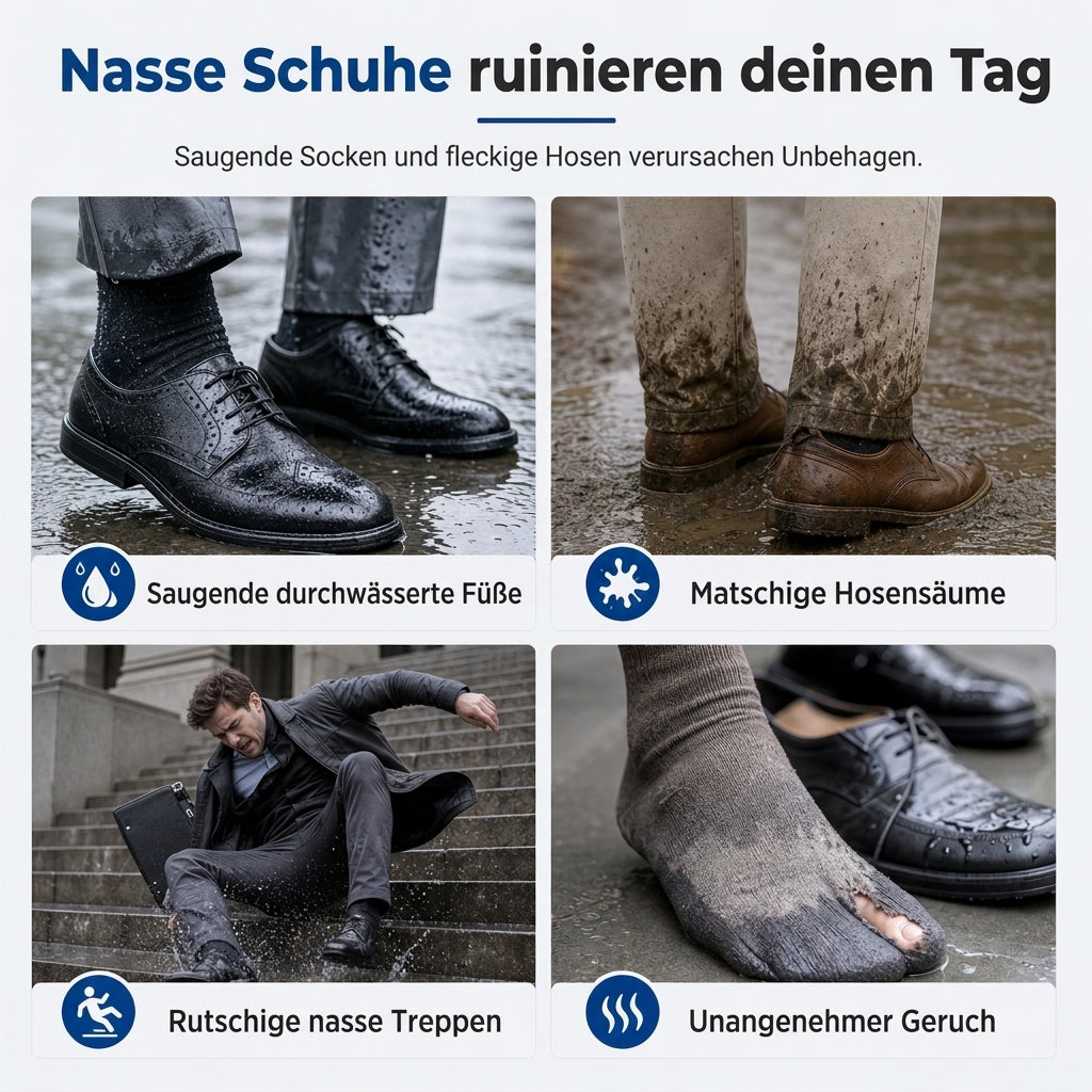 🌧️ 50% RABATT! 👟 Silikon-Überschuhe – Wasserdicht, rutschfest & dehnbar ✨