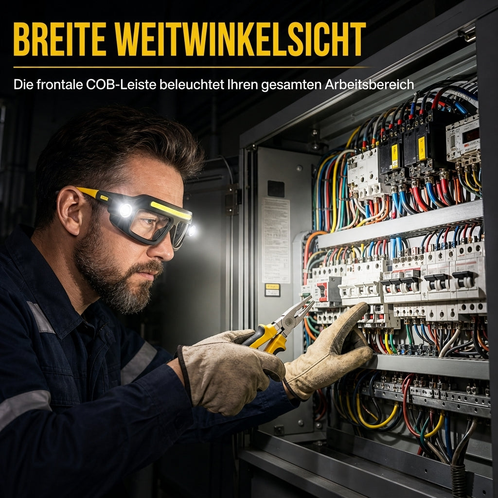 👓 LIMITIERTES ANGEBOT 50% RABATT! 💡 Doppelseitige klippbare Brillenzusatzleuchte – USB-aufladbar, handfrei, spritzwassergeschützt ✨