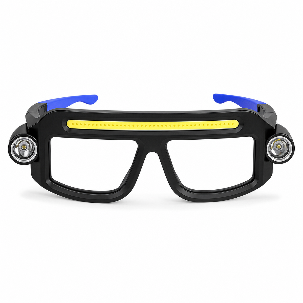 👓 LIMITIERTES ANGEBOT 50% RABATT! 💡 Doppelseitige klippbare Brillenzusatzleuchte – USB-aufladbar, handfrei, spritzwassergeschützt ✨
